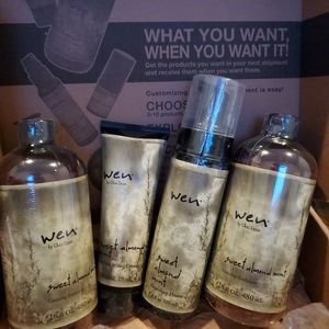 Wen Cleansing Conditioner & 2 Styling Products